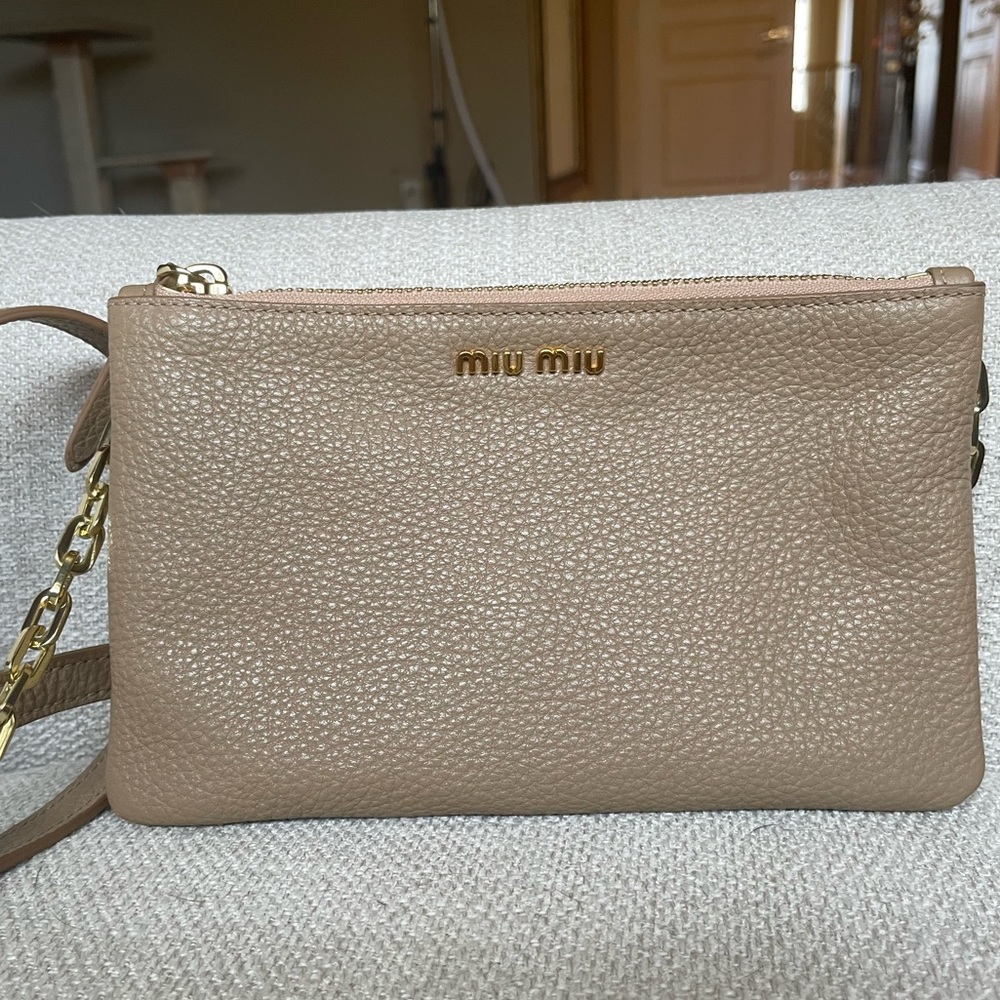 Authentic Miu Miu cross body